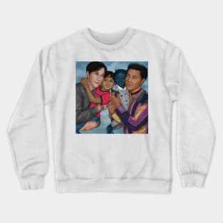 Malec Family Portrait Crewneck Sweatshirt